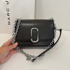 New‼️Marc Jacob JJ Small Chain Shoulder Bag 4R6HSH029H01 $378 Black
